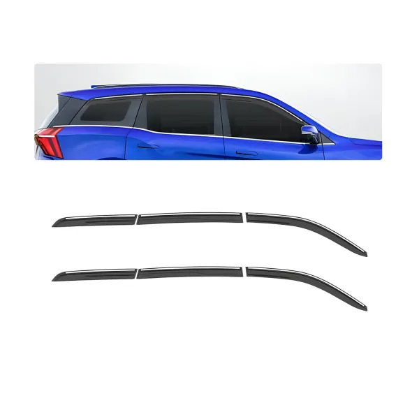Chrome Line Door Visor for Mahindra XUV 7XO 2026 Onwards Chrome Line Door Visor for Mahindra XUV 7XO 2026 Onwards