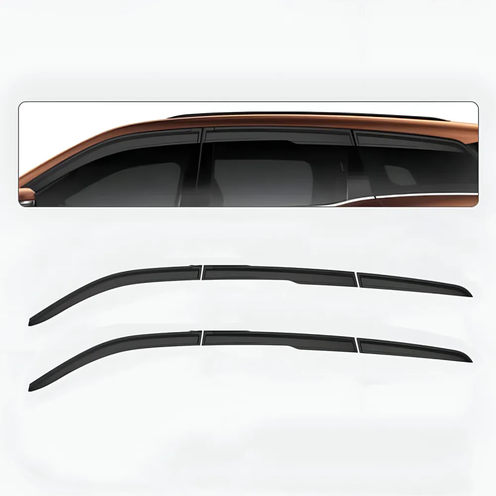 Galio Black Door Visor for Mahindra XUV700, 7XO