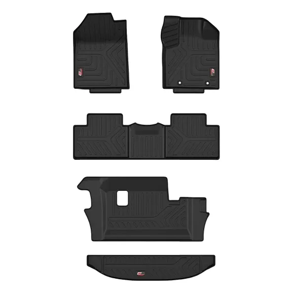 GFX Trunk & Floor Mats For Mahindra XUV 7XO 2026 Onwards - (6 Seater, Manual)