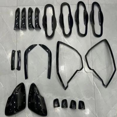 Glossy Black Garnish Combo Kit for Mahindra XUV 3XO 2024 Onwards Glossy Black Garnish Combo Kit for Mahindra XUV 3XO 2024 Onwards