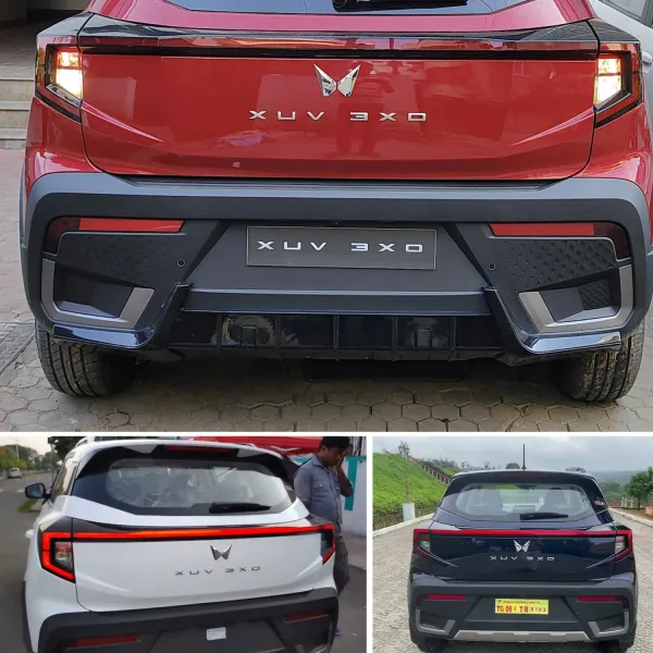 Connecting Middle Tail Lamp for Mahindra XUV 3XO 2024 Onwards Connecting Middle Tail Lamp for Mahindra XUV 3XO 2024 Onwards