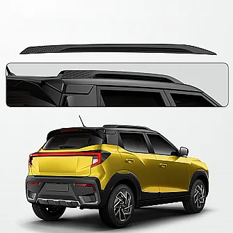 Galio Glossy Black Roof Rails for Mahindra XUV 3XO 2024 Onwards