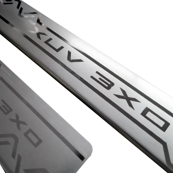 Galio Stainless Steel Door Sill Guards for Mahindra XUV 3XO 2024 Onwards