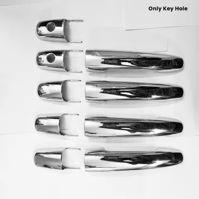Cnleague Toyota Taisor 2024 Onwards Chrome Door Handle Cover Cnleague Toyota Taisor 2024 Onwards Chrome Door Handle Cover