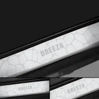 Galio Stainless Steel Door Sill Guards for Maruti Suzuki Brezza 2016 Onwards Galio Stainless Steel Door Sill Guards for Maruti Suzuki Brezza 2016 Onwards