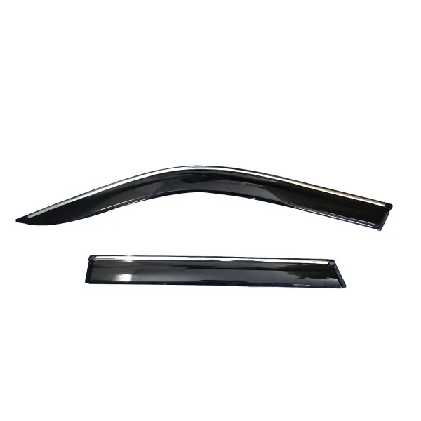Galio Chrome Line Door Visor for Maruti Suzuki Brezza 2016-22 Galio Chrome Line Door Visor for Maruti Suzuki Brezza 2016-22