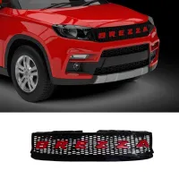 Alpha Red Front Grill for Maruti Suzuki Vitara Brezza 2016-2021