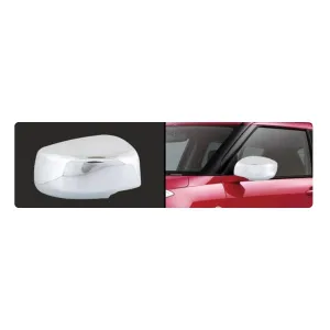 Side Mirror Chrome Cover For Brezza, Old Ertiga, Old Dzire, Old Swift, Urban Cruiser