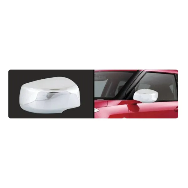 Side Mirror Chrome Cover For Brezza, Old Ertiga, Old Dzire, Old Swift, Urban Cruiser