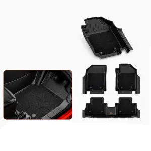 GFX Pro Full Coverage Floor Mats for New Brezza, Urban Cruiser
