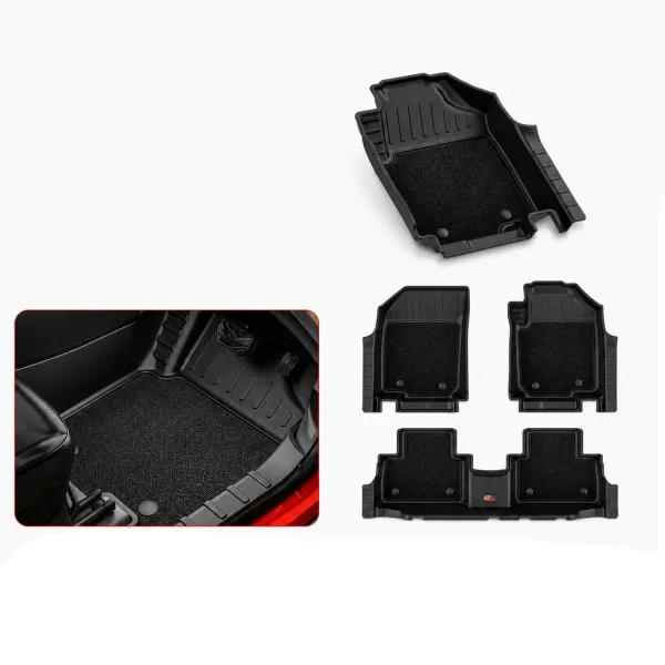GFX Pro Full Coverage Floor Mats for New Brezza, Urban Cruiser