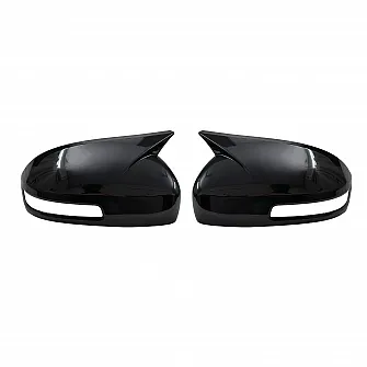 Batman Side Mirror Cover For Brezza, Old Ertiga, Old Dzire, Old Swift, Urban Cruiser