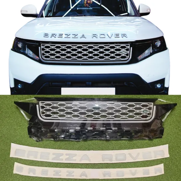 Range Rover Design Front Grill for Maruti Suzuki Brezza 2022 Onwards