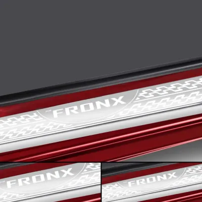 Galio Maruti Suzuki Fronx 2023 Onwards Stainless Steel Sill Plate Guards Galio Maruti Suzuki Fronx 2023 Onwards Stainless Steel Sill Plate Guards