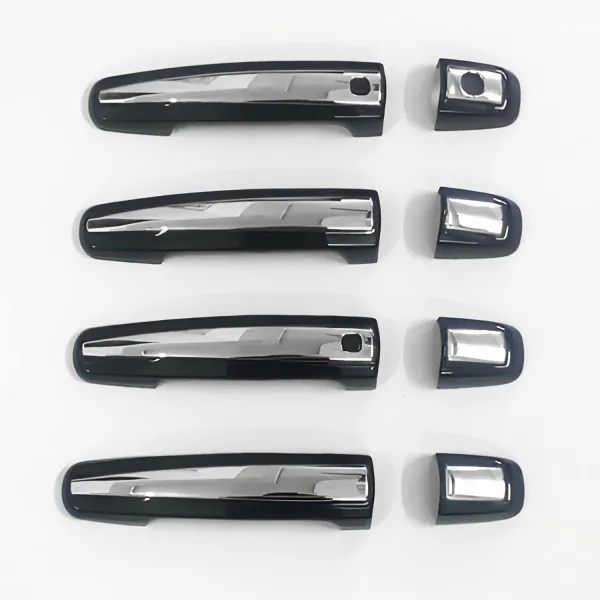 Cnleague Black with Chrome Door Handle Cover for Brezza, Victoris, Grand Vitara, Hyryder, New Swift, Swift Old, Swift Dzire Old, Ritz, SX4, Ertiga Old, Celerio, Ignis Cnleague Black with Chrome Door Handle Cover for Brezza, Victoris, Grand Vitara, Hyryder, New Swift, Swift Old, Swift Dzire Old, Ritz, SX4, Ertiga Old, Celerio, Ignis