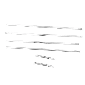 Cnleague Lower Window Chrome Garnish for Maruti Suzuki Grand Vitara 2022 Onwards 