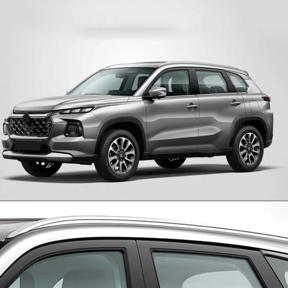 Galio Toyota Urban Cruiser Hyryder 2022 Onwards Roof Rails - Silver