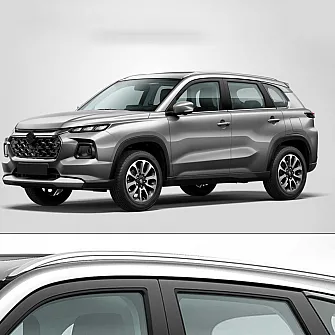Galio Maruti Suzuki Grand Vitara 2022 Onwards Roof Rails - Silver