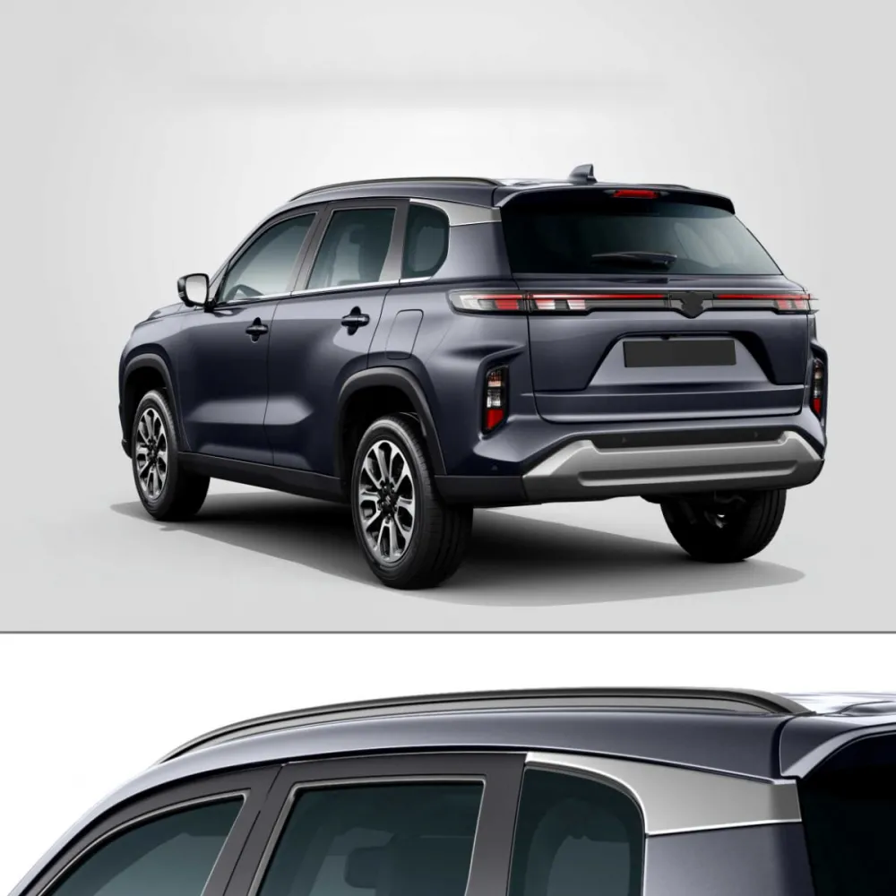 Galio Toyota Urban Cruiser Hyryder 2022 Onwards Roof Rails - Black