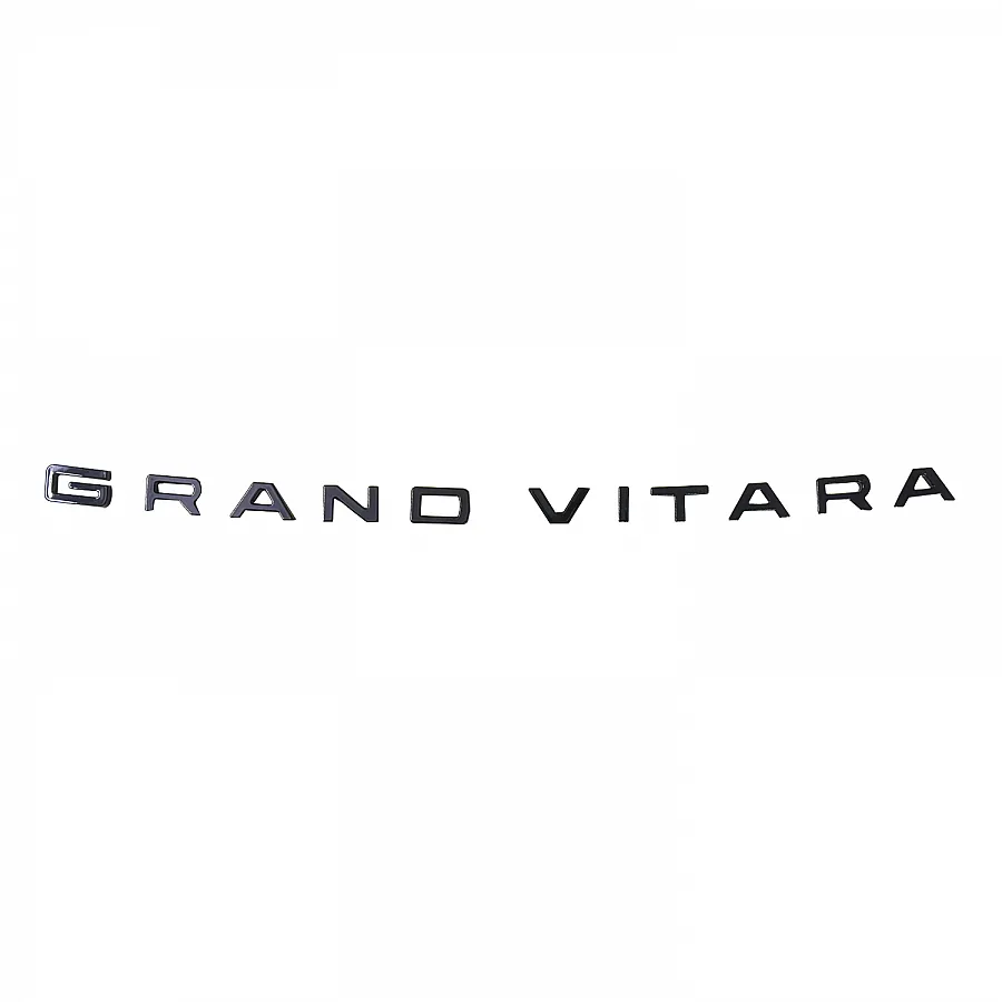 Cnleague Grand Vitara Logo 3D Black Letter Emblem