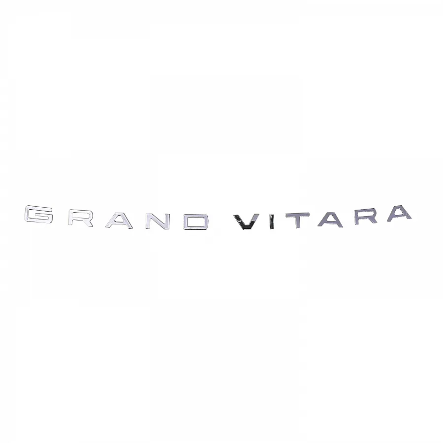 Cnleague Grand Vitara Logo 3D Chrome Letter Emblem