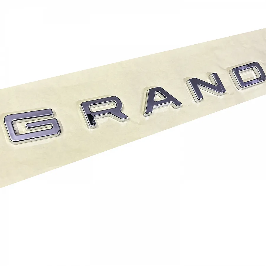 Cnleague Grand Vitara Logo 3D Chrome Letter Emblem