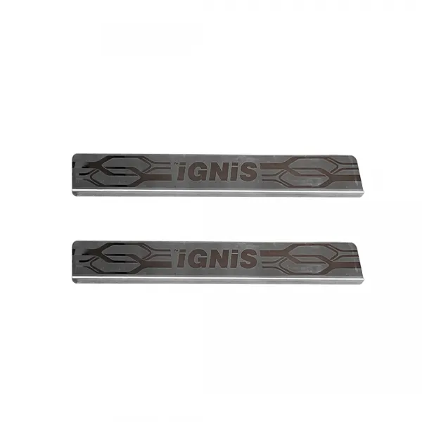 Galio Stainless Steel Door Sill Guards for Maruti Suzuki Ignis 2016 Onwards