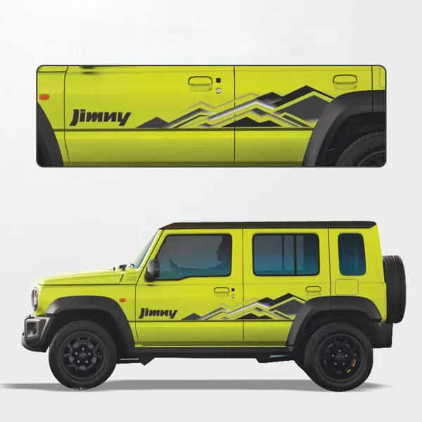 Galio Maruti Suzuki Jimny 20023 Body Graphics Decal Galio Maruti Suzuki Jimny 20023 Body Graphics Decal