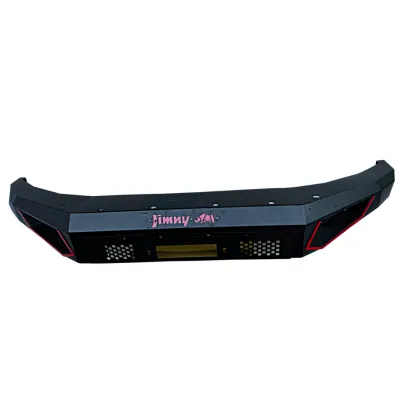 Front Bumper Guard For Maruti Suzuki Jimny 2023 Onwards - Black Red Front Bumper Guard For Maruti Suzuki Jimny 2023 Onwards - Black Red