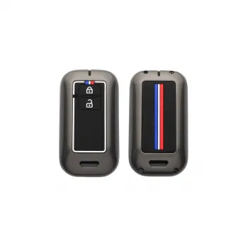 Metal key Cover For Baleno, Jimny, Grand Vitara, XL6, Swift, Brezza, Celerio, Ignis, Ertiga, Dzire, Fronx, Rumion, Hyryder, Taisor, Glanza - SZK-C2