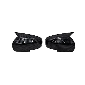 Carbon Finish - Batman Side Mirror Cover For Swift, Baleno, Glanza, Dzire, Ciaz, Fronx, Taisor, Wagon-R, Celerio, Ignis, S-Presso Carbon Finish - Batman Side Mirror Cover For Swift, Baleno, Glanza, Dzire, Ciaz, Fronx, Taisor, Wagon-R, Celerio, Ignis, S-Presso