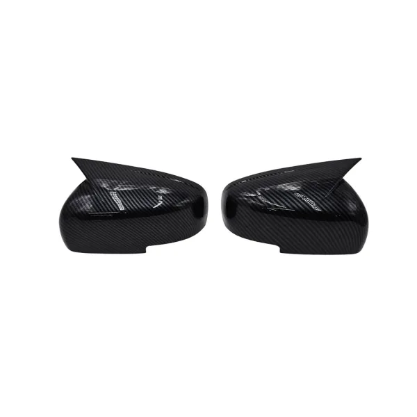 Carbon Finish - Batman Side Mirror Cover For Swift, Baleno, Glanza, Dzire, Ciaz, Fronx, Taisor, Wagon-R, Celerio, Ignis, S-Presso
