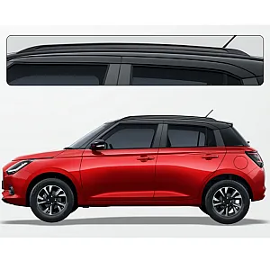 Galio Roof Rails for Maruti New Swift 2024 Onwards - Black Galio Roof Rails for Maruti New Swift 2024 Onwards - Black