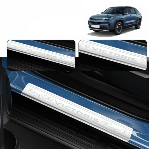 Galio Stainless Steel Door Sill Guards for Maruti Suzuki Victoris 2025 Onwards