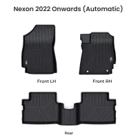 GFX Tata Nexon EV 2022 Onwards Custom Fit LLM LifeLong TPV Mats