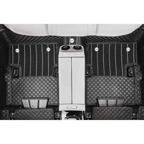 Luxury Florino Floor Mats for Audi A4 2016 Onwards - Black Color Luxury Florino Floor Mats for Audi A4 2016 Onwards - Black Color