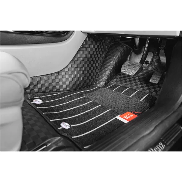 Luxury Florino Floor Mats for Audi A4 2016 Onwards - Black Color Luxury Florino Floor Mats for Audi A4 2016 Onwards - Black Color