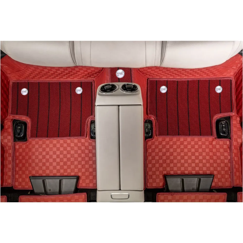 Luxury Florino Floor Mats for BMW 3 Series 2020 Onwards - Wine Color