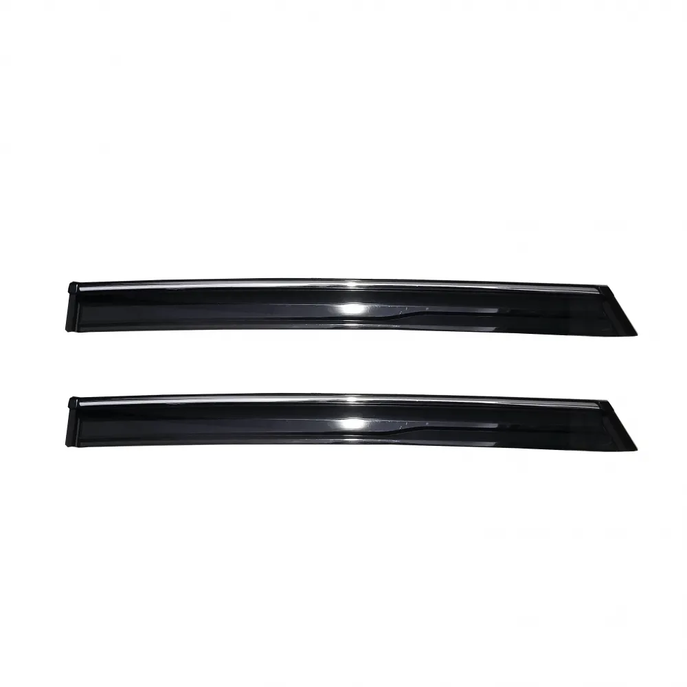 Galio MG Hector 2019 Onwards Window Door Visor with Chrome Line