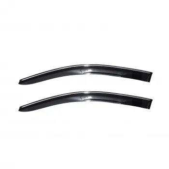 Galio MG Hector 2019 Onwards Window Door Visor with Chrome Line