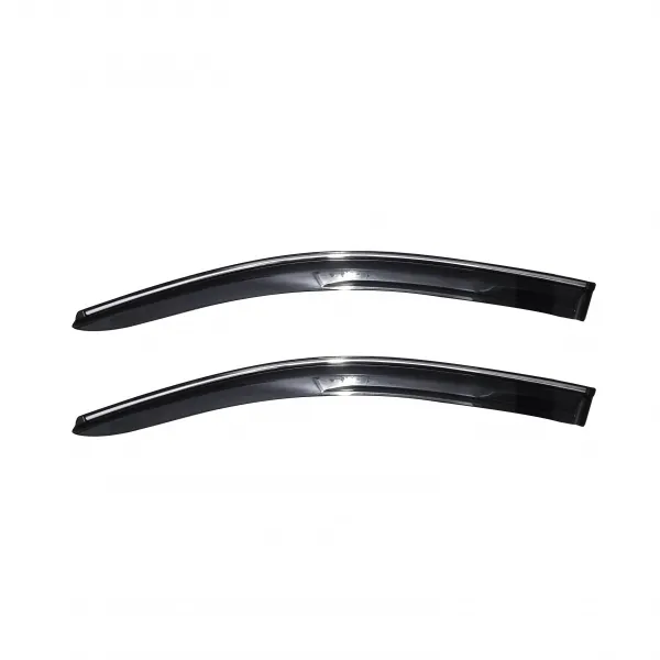 Galio MG Hector 2019 Onwards Window Door Visor with Chrome Line
