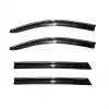 Galio MG Hector 2019 Onwards Window Door Visor with Chrome Line