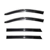 Galio MG Hector 2019 Onwards Window Door Visor with Chrome Line