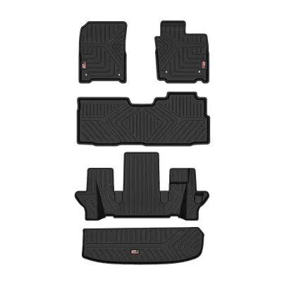 GFX Trunk & Floor Mats for MG Hector Plus 2020 Onwards - 6 Seater