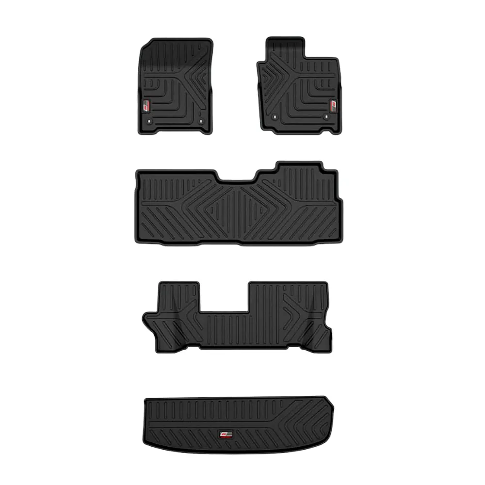 GFX Trunk & Floor Mats for MG Hector Plus 2020 Onwards - 7 Seater