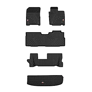 GFX Trunk & Floor Mats for MG Hector Plus 2020 Onwards - 7 Seater GFX Trunk & Floor Mats for MG Hector Plus 2020 Onwards - 7 Seater
