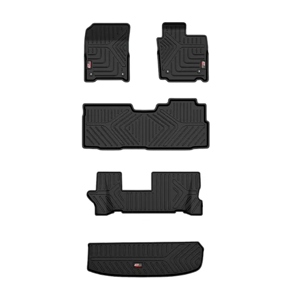 GFX Trunk & Floor Mats for MG Hector Plus 2020 Onwards - 7 Seater