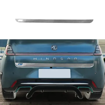 Cnleague Lower Trunk Chrome Garnish for MG Windsor EV