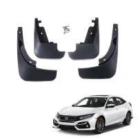 Honda Civic Techo Best Quality O.E Type Mudflap (Set Of 4Pcs.)
