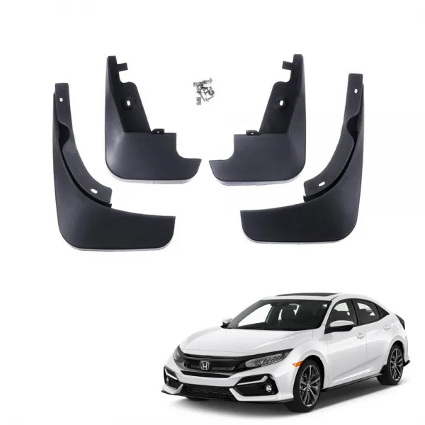 Honda Civic Techo Best Quality O.E Type Mudflap (Set Of 4Pcs.) Honda Civic Techo Best Quality O.E Type Mudflap (Set Of 4Pcs.)